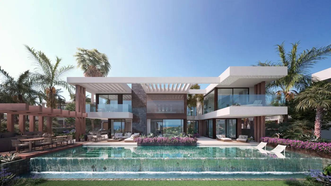 Ekskluzywne Wille z Prywatnymi Basenami Infinity i Widokiem na Morze w Nueva Andalucía, Marbella — Marbella, Hiszpania (zdjęcie 5 z 10)