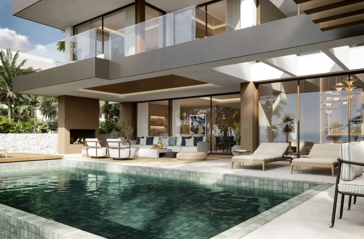 Ekskluzywne Wille z Prywatnymi Basenami Infinity i Widokiem na Morze w Nueva Andalucía, Marbella — Marbella, Hiszpania (zdjęcie 10 z 10)
