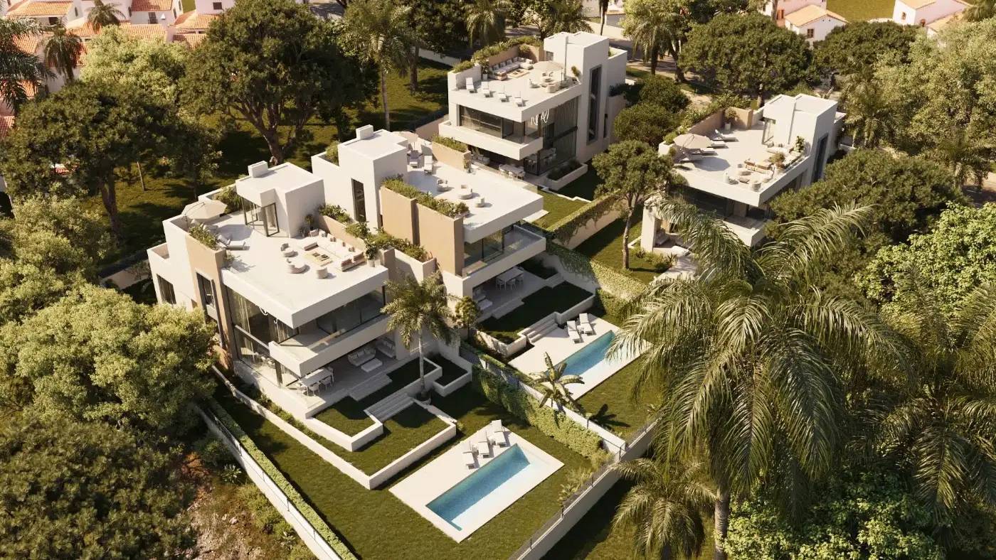 Ekskluzywne Wille z Prywatnym Basenem i Widokiem na Morze w Marbella East — Marbella, Hiszpania (zdjęcie 4 z 10)