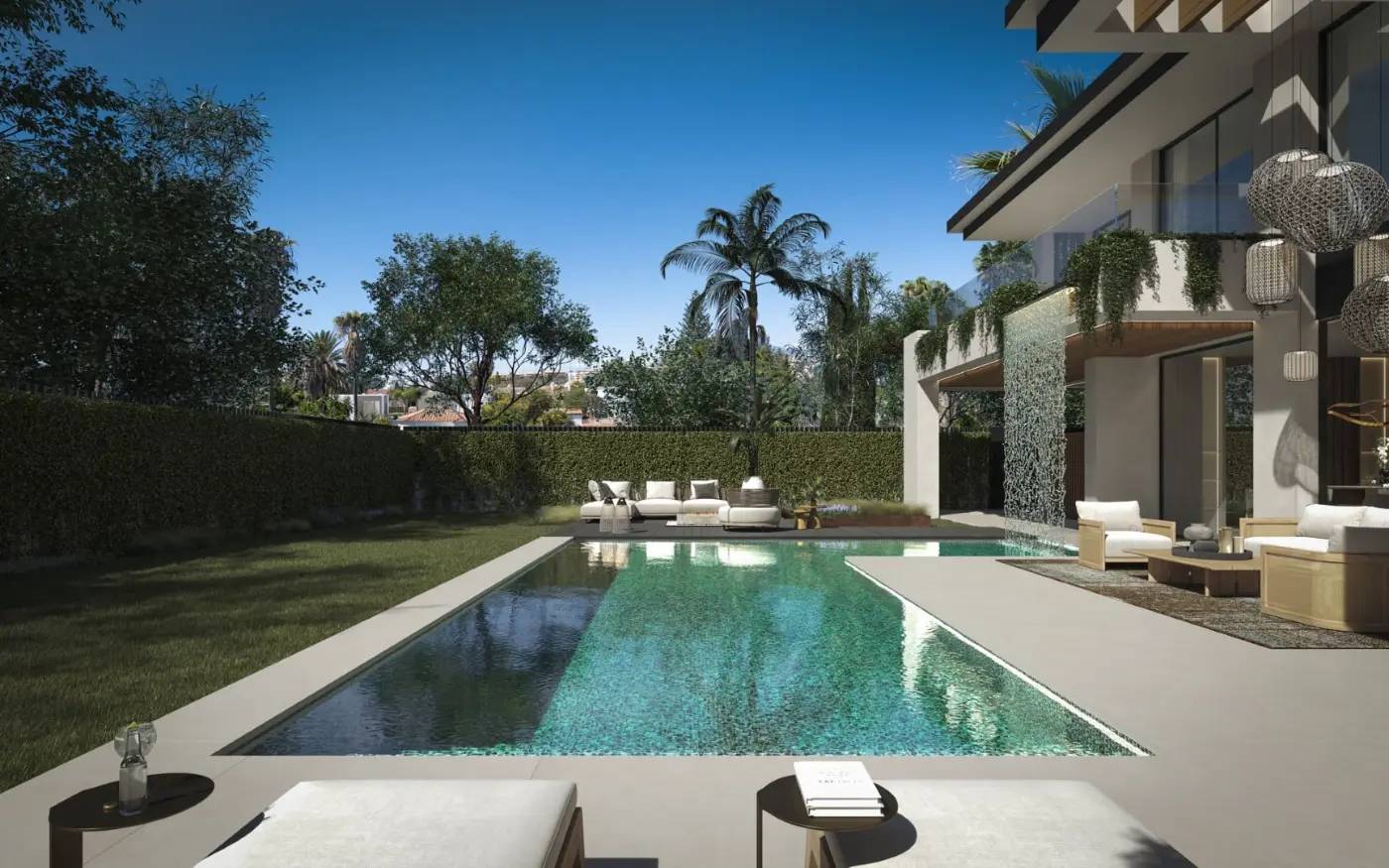 Ekskluzywne Wille z Basenem, Solarium i Windą w Cortijo Blanco, San Pedro de Alcántara — Marbella, Hiszpania (zdjęcie 4 z 10)