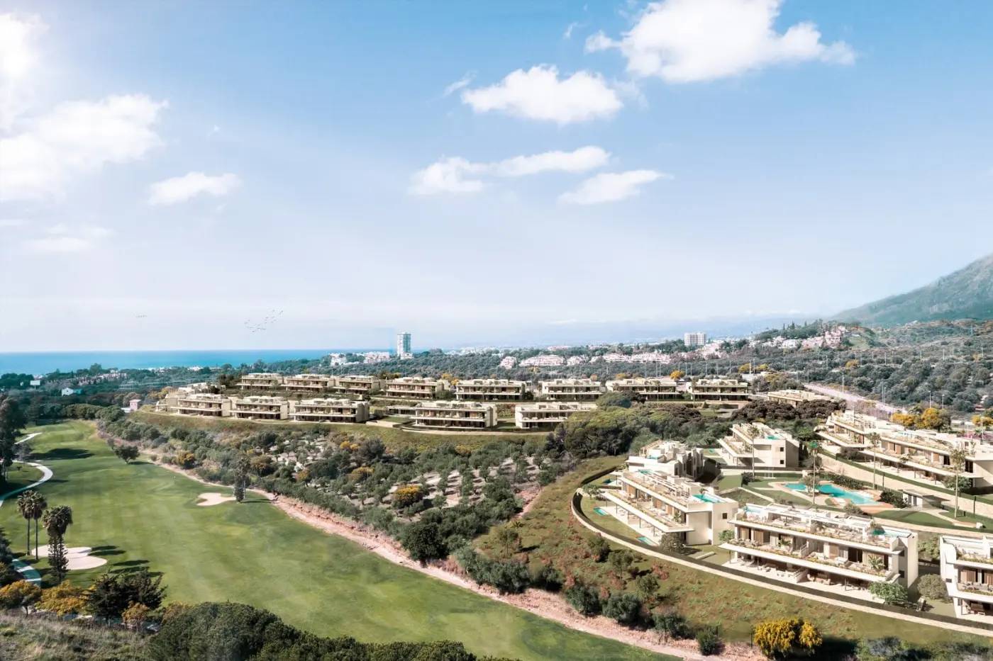 Apartamenty i Penthousy z Prywatnym Basenem przy Polu Golfowym w Santa Clara, Marbella East — Marbella, Hiszpania (zdjęcie 6 z 10)