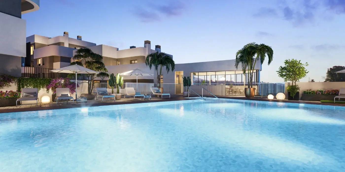Apartamenty i Penthousy z Jacuzzi w Zamkniętym Osiedlu w Los Monteros, Marbella East — Marbella, Hiszpania
