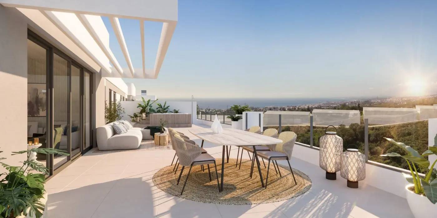 Apartamenty i Penthousy z Jacuzzi w Zamkniętym Osiedlu w Los Monteros, Marbella East — Marbella, Hiszpania (zdjęcie 6 z 9)
