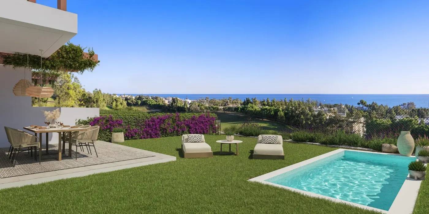 Luksusowe Wille z Widokiem na Morze przy Polu Golfowym w Mijas Costa — Mijas, Hiszpania