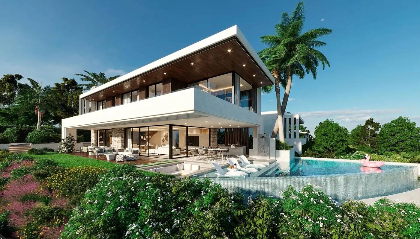 Luksusowe Wille z Basenem Infinity w Prestiżowej Lokalizacji Benalmádeny — Benalmádena, Hiszpania (zdjęcie 9 z 10)