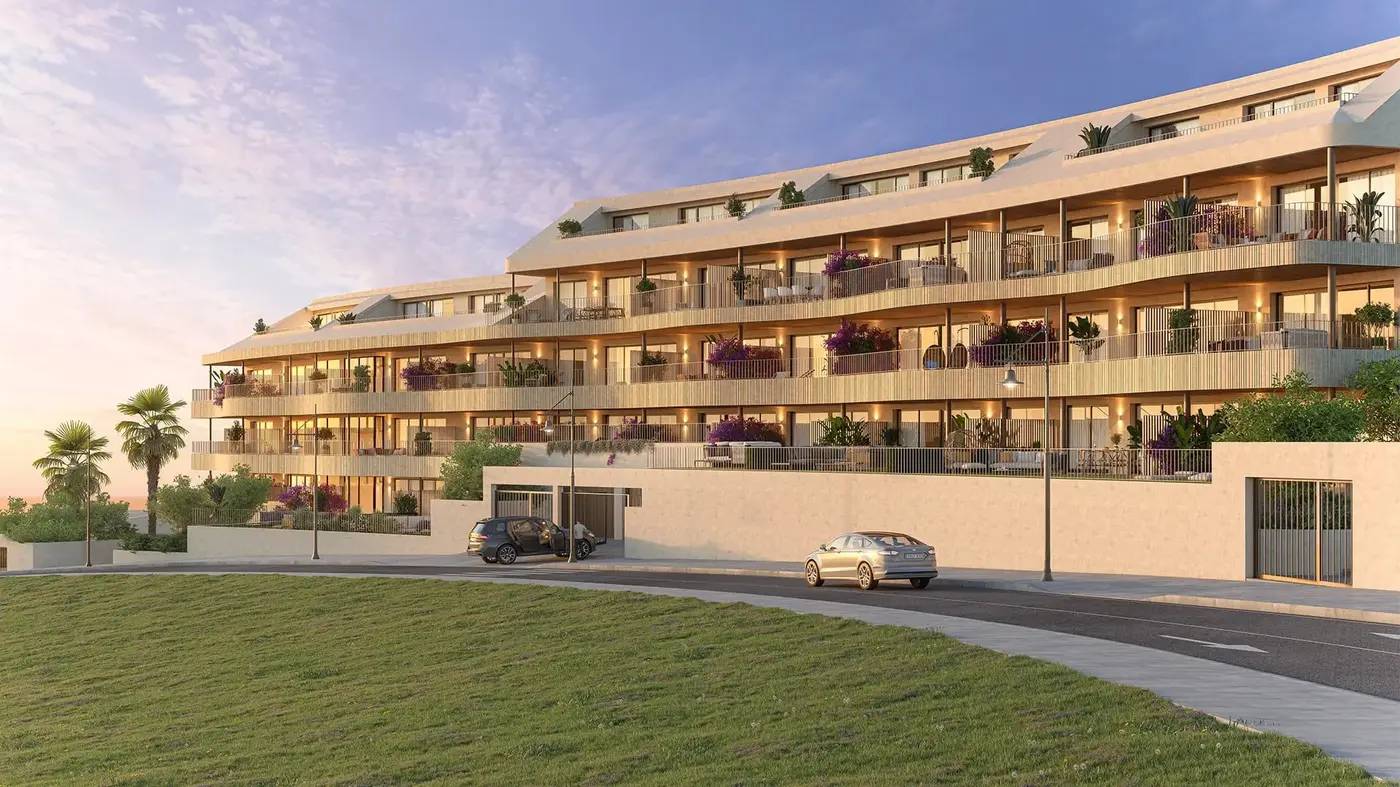 Nowoczesne Apartamenty z Panoramicznym Widokiem na Morze w El Higuerón — Fuengirola, Hiszpania (zdjęcie 4 z 10)