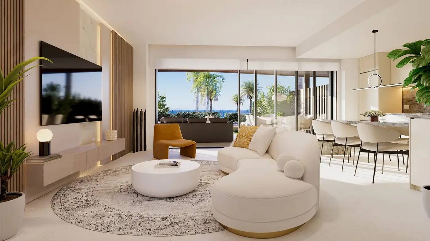 Nowoczesne Apartamenty z Panoramicznym Widokiem na Morze w El Higuerón — Fuengirola, Hiszpania (zdjęcie 10 z 10)
