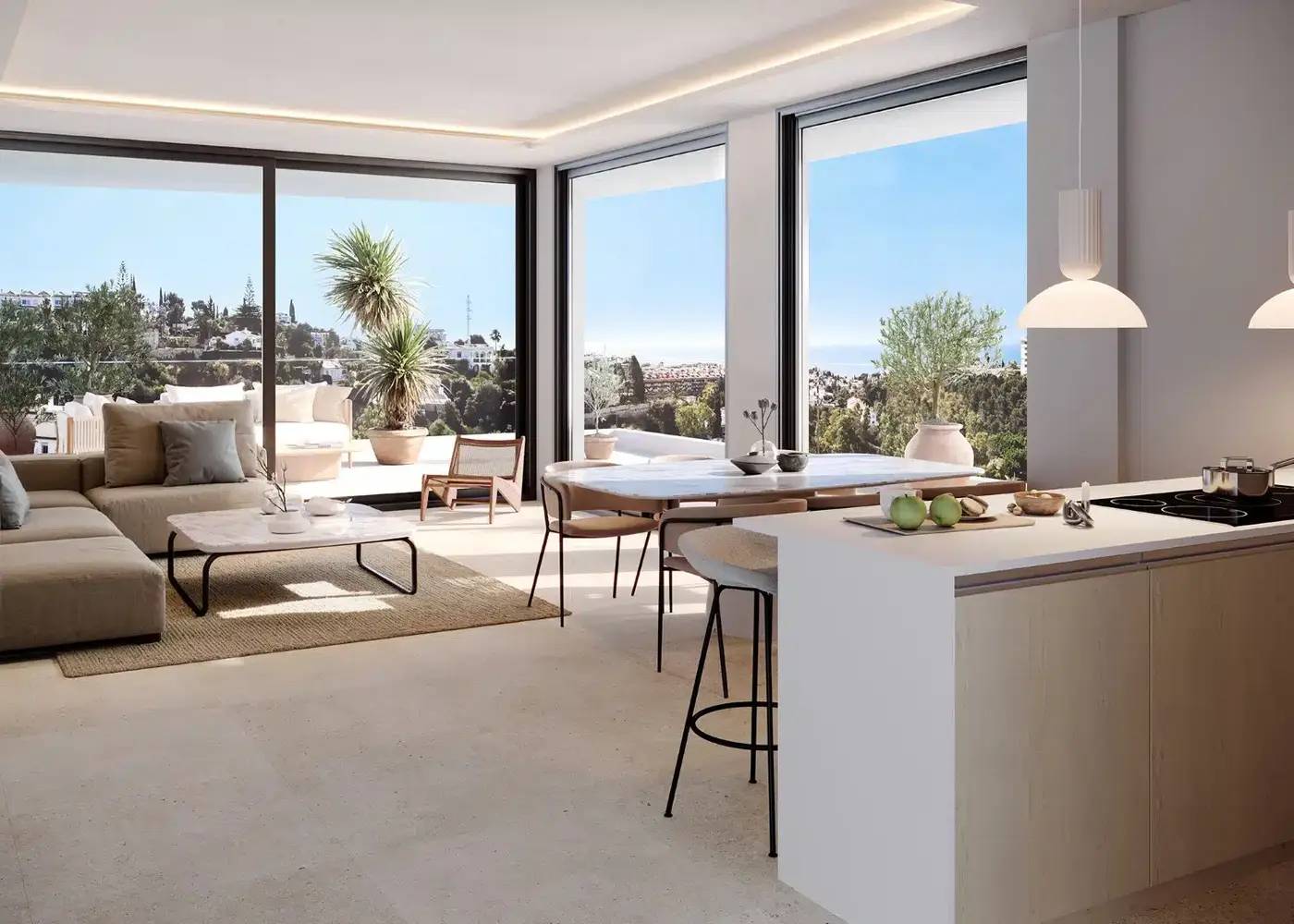 Ekskluzywne Apartamenty z Widokiem na Morze w Torreblanca del Sol — Fuengirola, Hiszpania (zdjęcie 10 z 10)