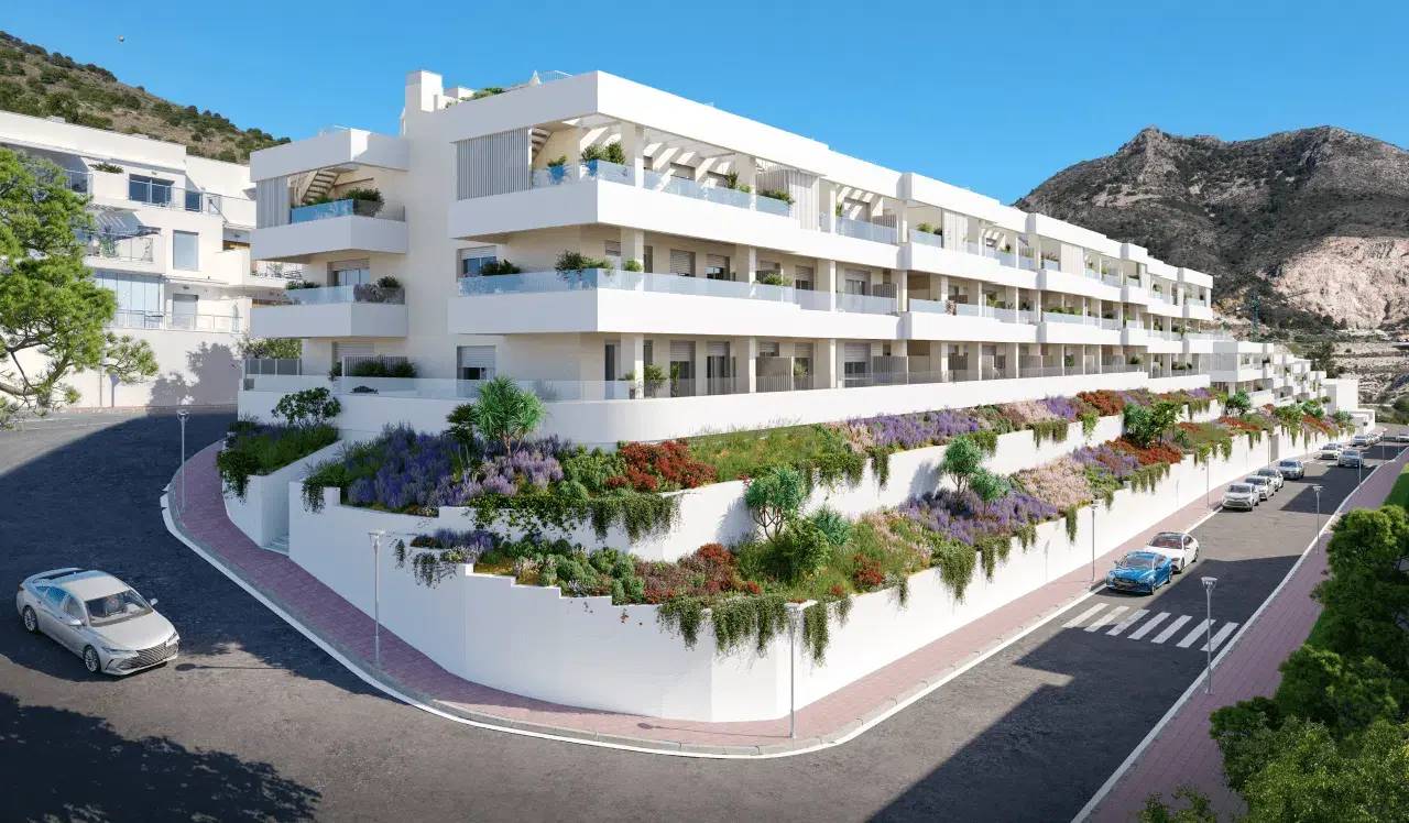Apartamenty i Penthousy z Widokiem na Morze w Ogrodzonej Inwestycji w Benalmádenie — Benalmádena, Hiszpania (zdjęcie 5 z 5)