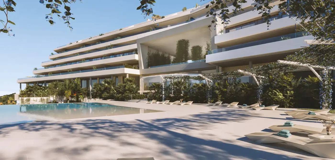 Ekskluzywne Apartamenty i Garden Ville z Widokiem na Morze w El Higuerón — Fuengirola, Hiszpania (zdjęcie 6 z 10)