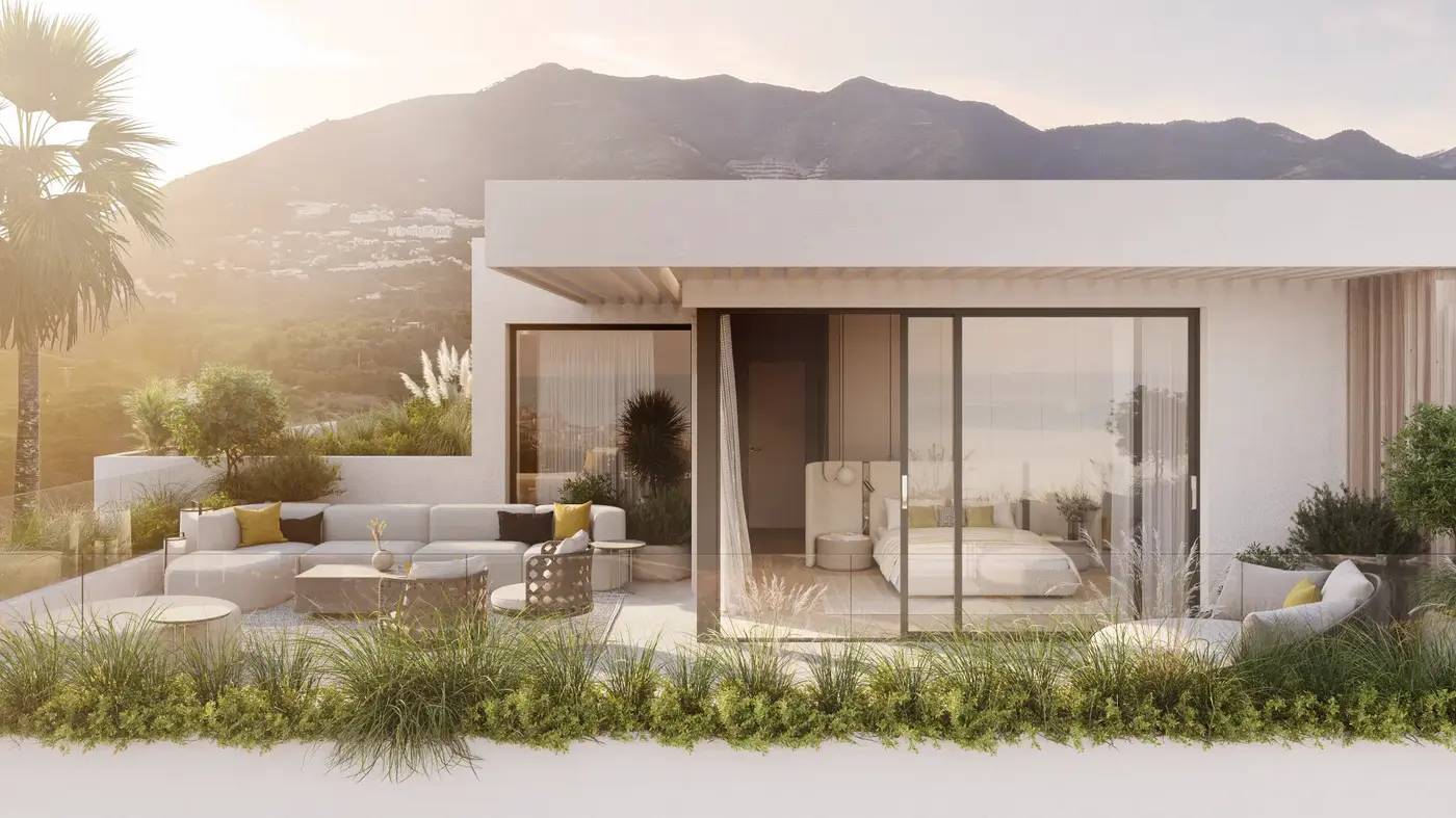 Luksusowe Apartamenty i Wille z Widokiem na Morze w Mijas Costa del Sol — Mijas, Hiszpania (zdjęcie 9 z 10)