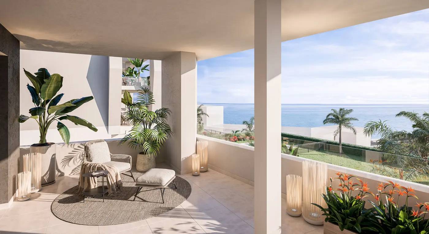 Luksusowe Apartamenty i Penthousy przy Plaży z Widokiem na Morze w El Higuerón — Fuengirola, Hiszpania (zdjęcie 4 z 9)