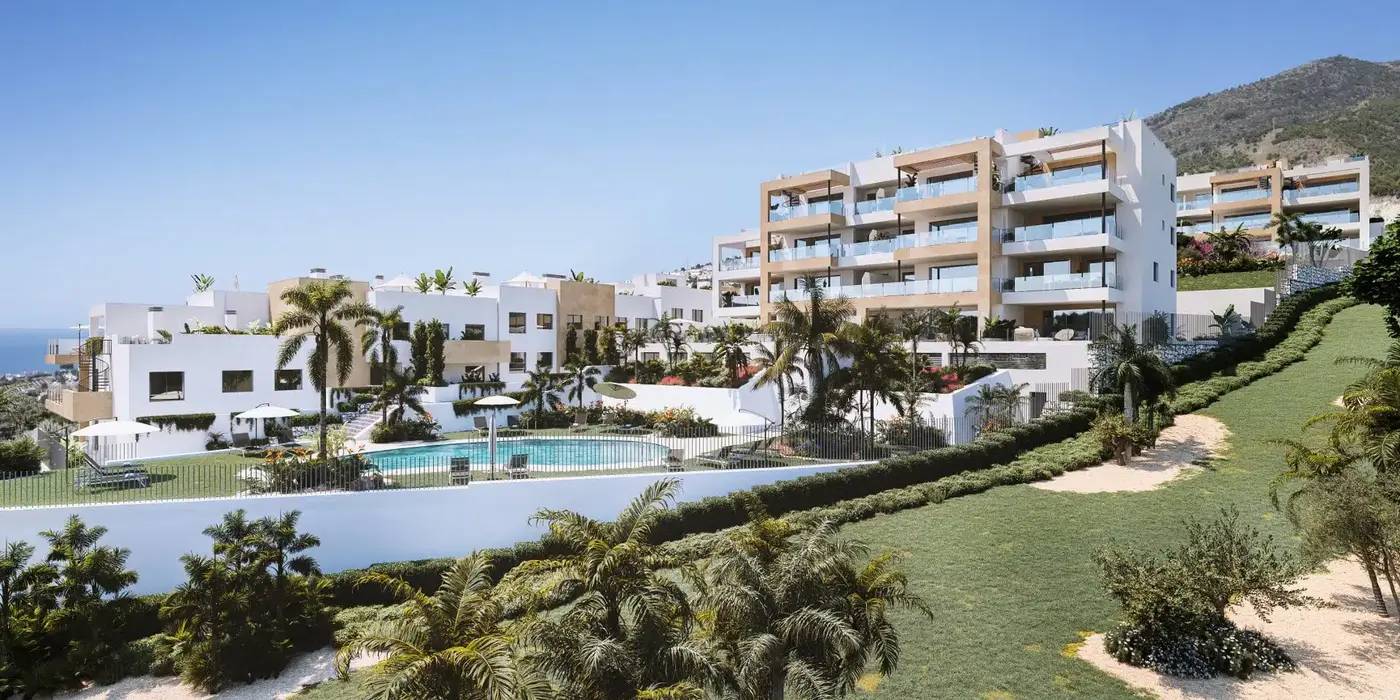 Apartamenty z Panoramicznym Widokiem na Morze w Benalmádenie — Benalmádena, Hiszpania (zdjęcie 3 z 10)