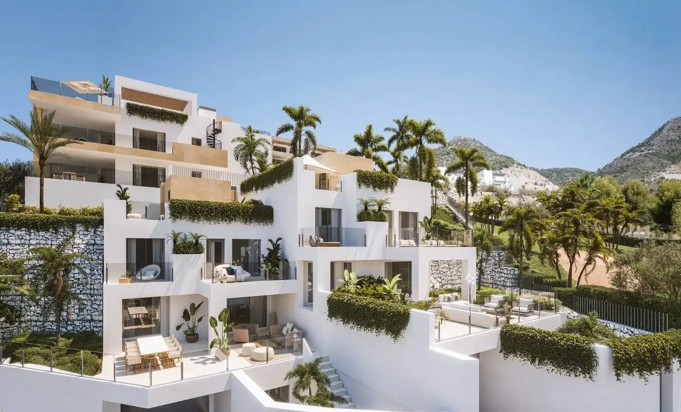 Apartamenty z Panoramicznym Widokiem na Morze w Benalmádenie — Benalmádena, Hiszpania (zdjęcie 5 z 10)