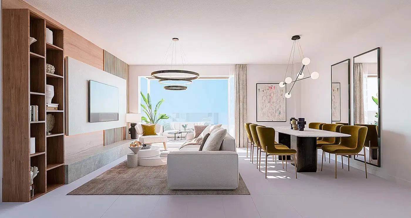 Apartamenty z Panoramicznym Widokiem na Morze w Benalmádenie — Benalmádena, Hiszpania (zdjęcie 7 z 10)