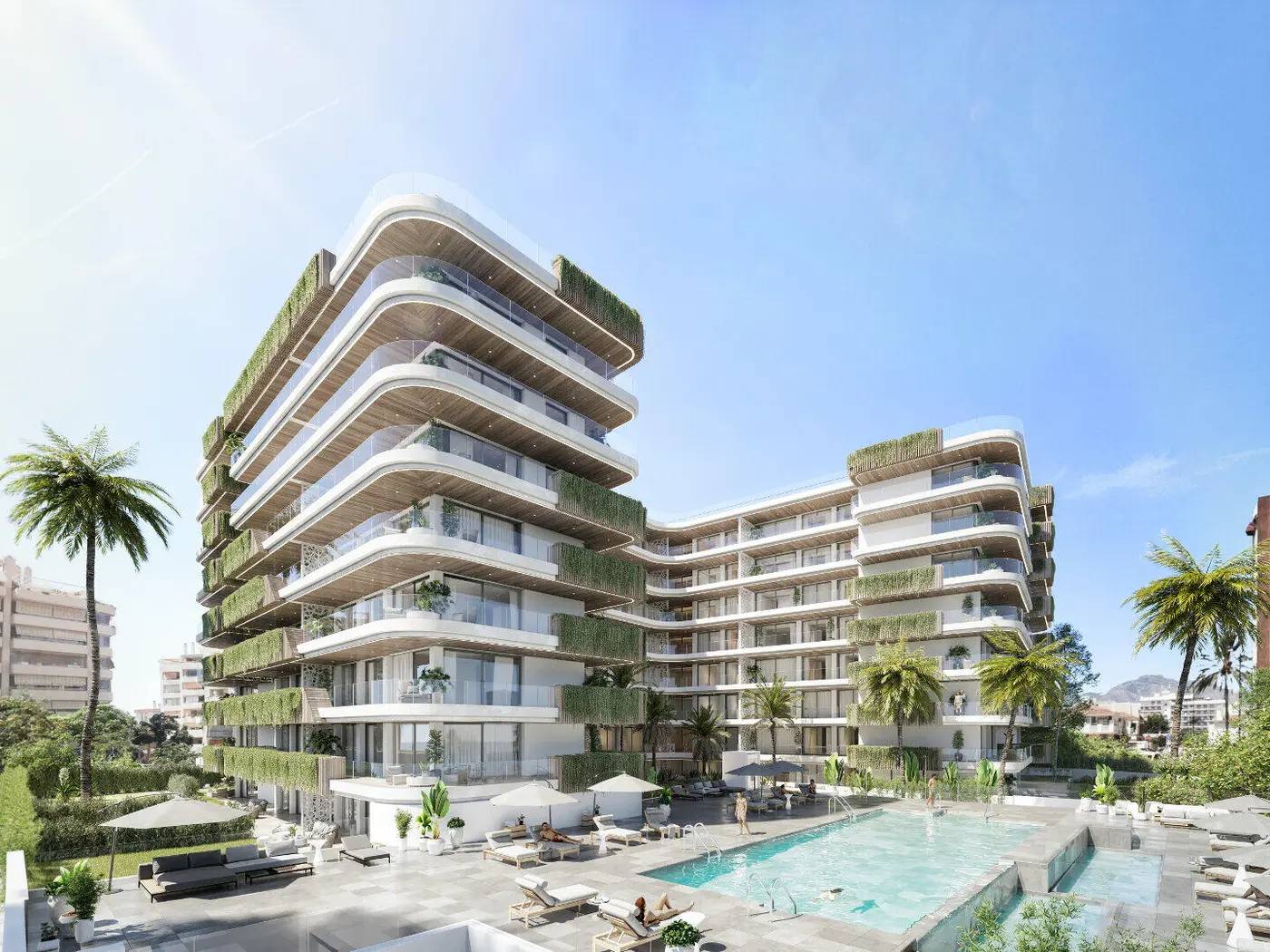 Luksusowe Apartamenty i Penthousy 100m od Morza w Fuengiroli — Fuengirola, Hiszpania