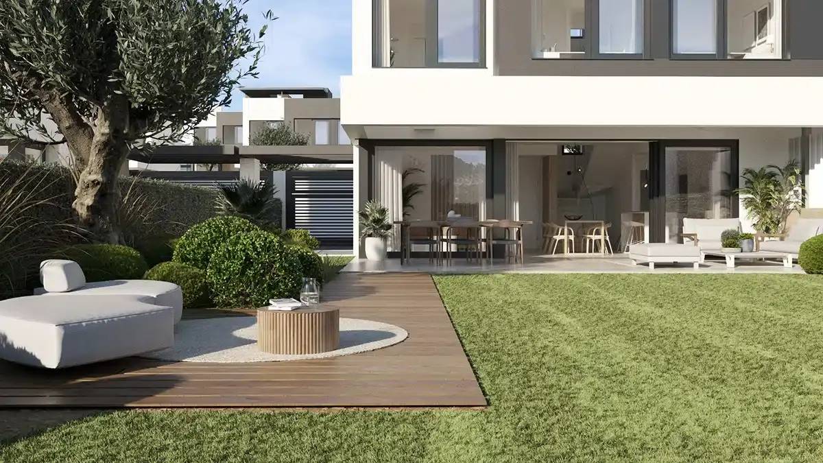 Wille bliźniacze z tarasem solarium i widokiem na morze – Estepona — Estepona, Hiszpania (zdjęcie 4 z 10)