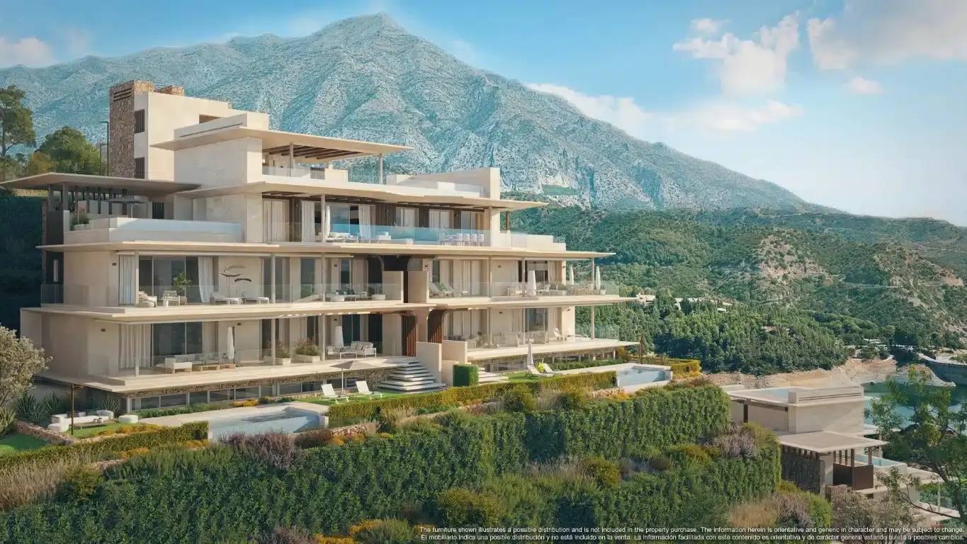 Ekskluzywne apartamenty i penthousy z widokiem na morze – Real de La Quinta, Benahavís — Benahavís, Hiszpania (zdjęcie 4 z 10)
