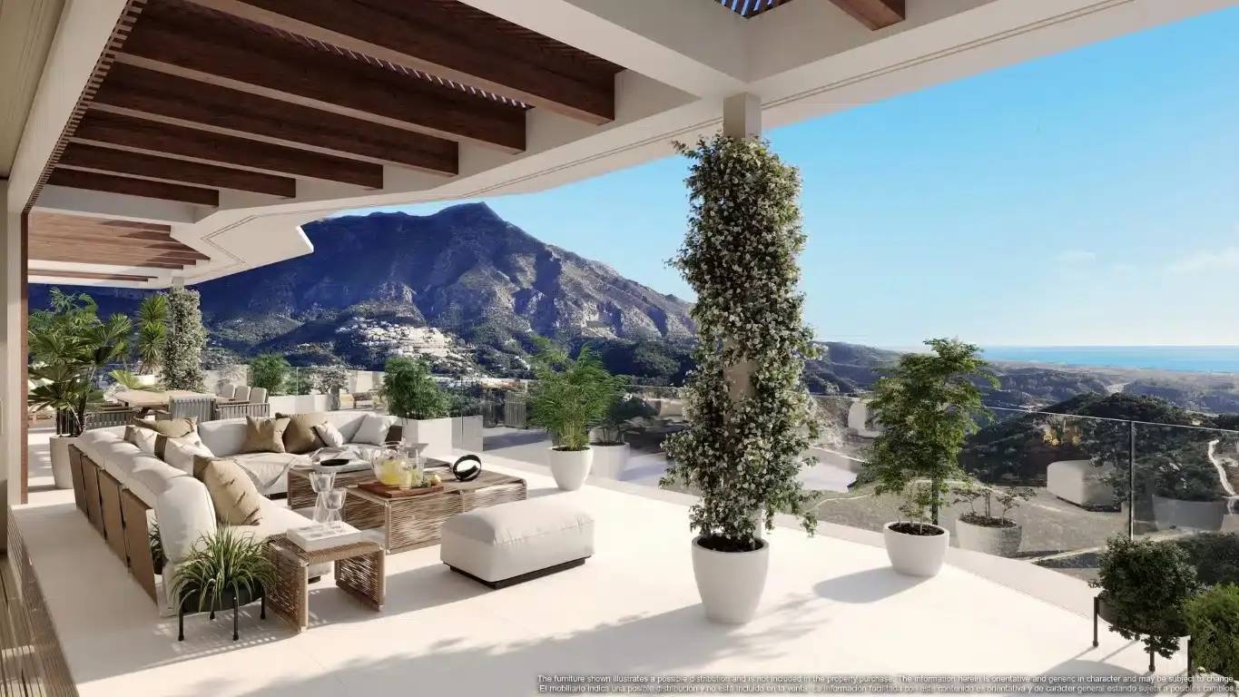 Ekskluzywne apartamenty i penthousy z widokiem na morze – Real de La Quinta, Benahavís — Benahavís, Hiszpania (zdjęcie 8 z 10)