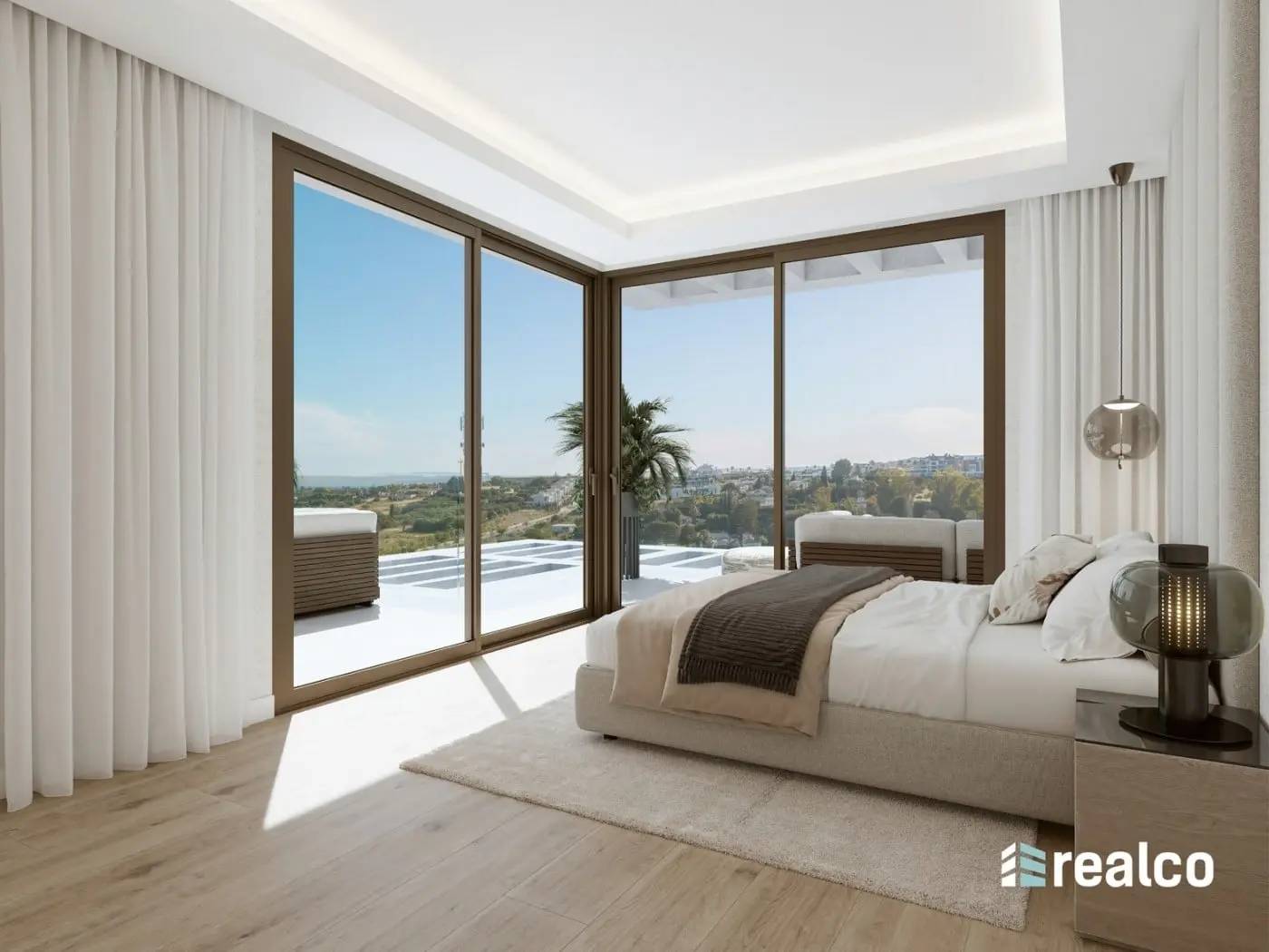 Apartamenty z widokiem na jezioro i pole golfowe – Los Flamingos, Estepona — Estepona, Hiszpania (zdjęcie 6 z 9)