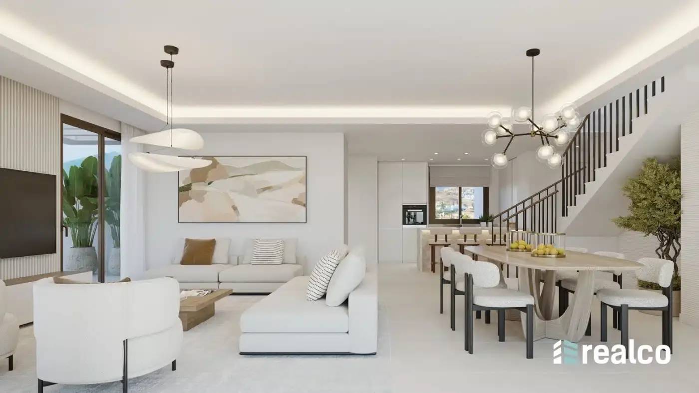 Apartamenty z widokiem na jezioro i pole golfowe – Los Flamingos, Estepona — Estepona, Hiszpania (zdjęcie 9 z 9)