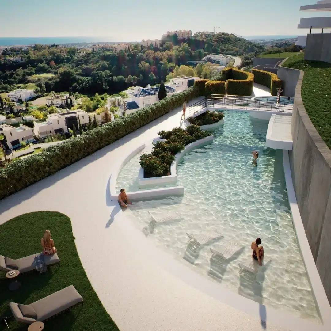 Apartamenty i penthousy z prywatnymi basenami i panoramą morza – La Quinta, Benahavís — Benahavís, Hiszpania (zdjęcie 3 z 10)