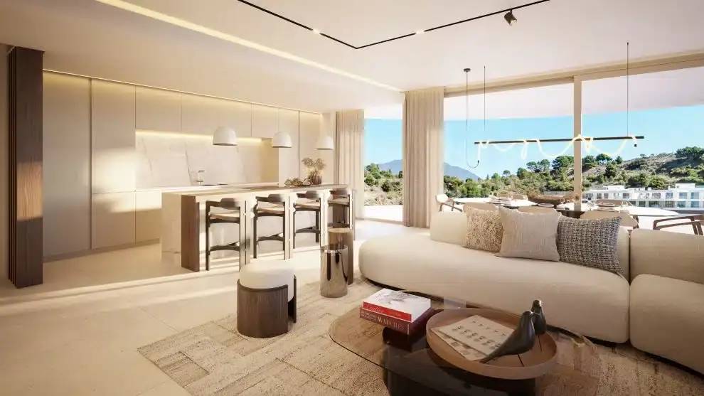 Apartamenty i penthousy z prywatnymi basenami i panoramą morza – La Quinta, Benahavís — Benahavís, Hiszpania (zdjęcie 8 z 10)