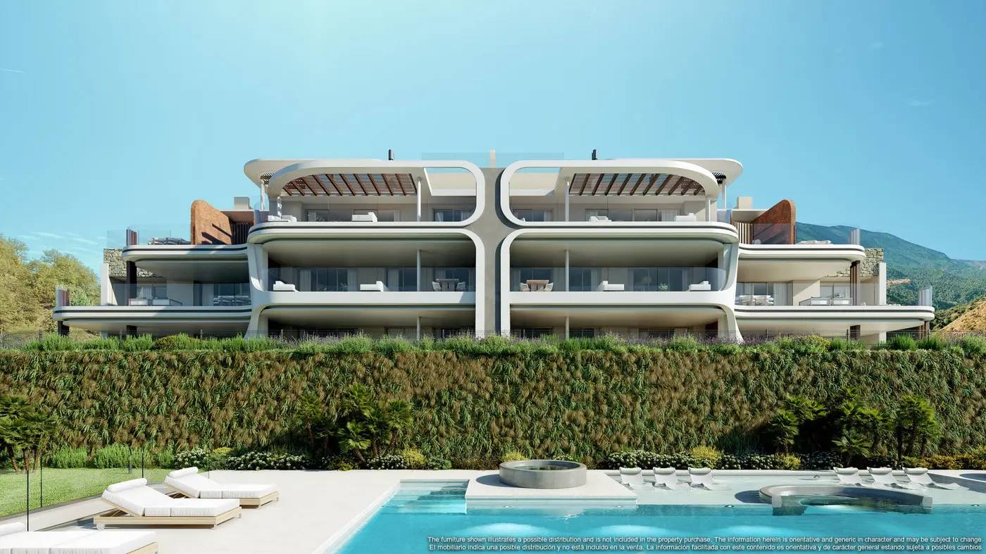 Apartamenty i penthousy z widokiem na jezioro i morze – Real de La Quinta, Benahavís — Benahavís, Hiszpania (zdjęcie 4 z 10)