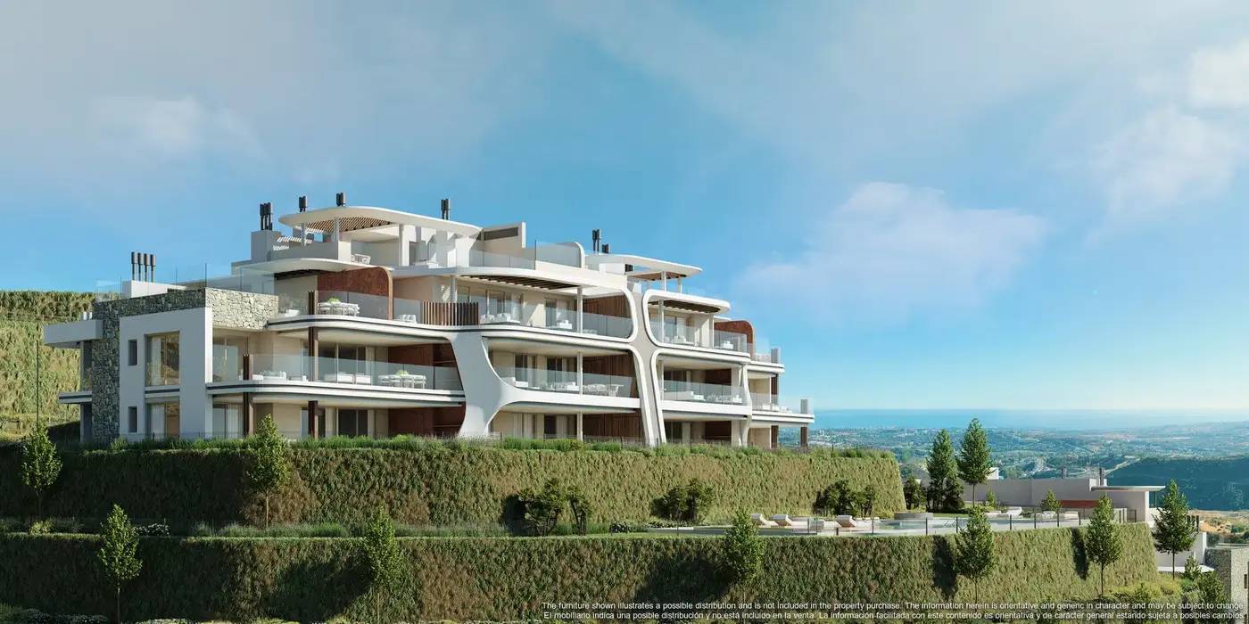 Apartamenty i penthousy z widokiem na jezioro i morze – Real de La Quinta, Benahavís — Benahavís, Hiszpania (zdjęcie 9 z 10)