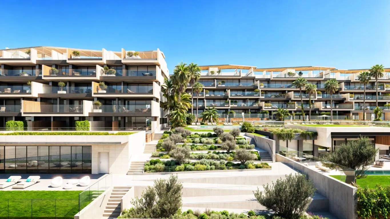 Apartamenty i wille w pierwszej linii brzegowej w Manilva — Manilva, Hiszpania (zdjęcie 3 z 10)