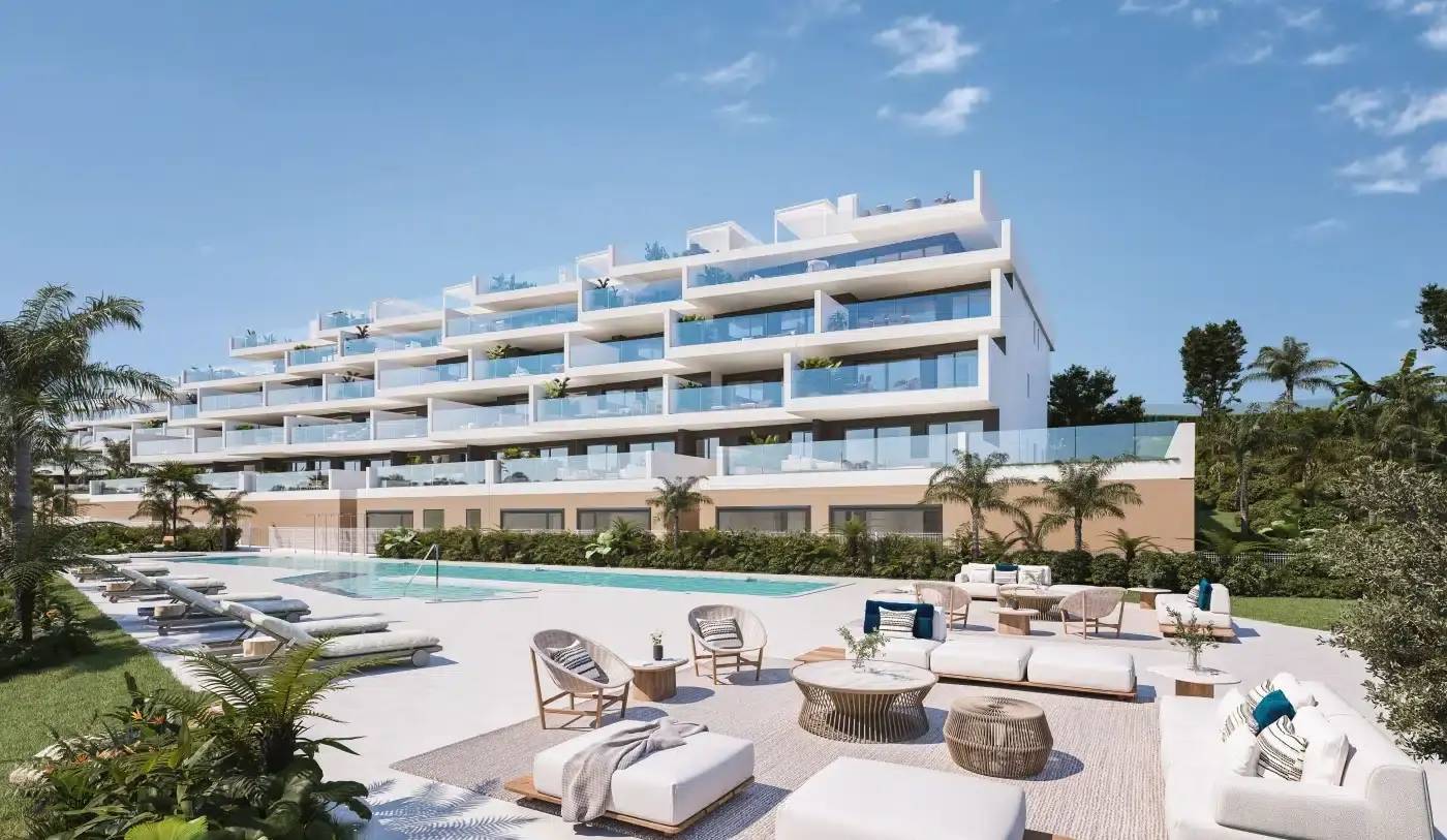 Nowoczesne apartamenty z widokiem na morze w Manilva — Manilva, Hiszpania (zdjęcie 7 z 10)