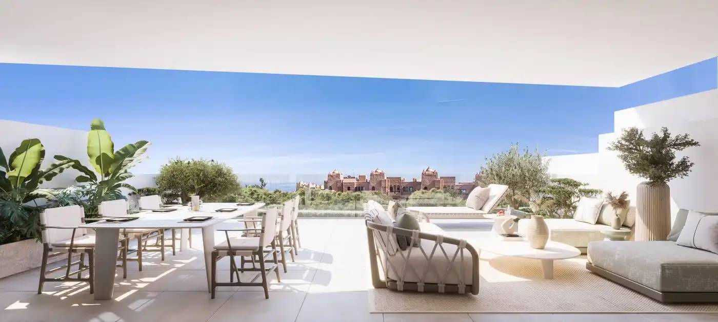 Nowoczesne apartamenty z widokiem na morze w Manilva — Manilva, Hiszpania (zdjęcie 10 z 10)