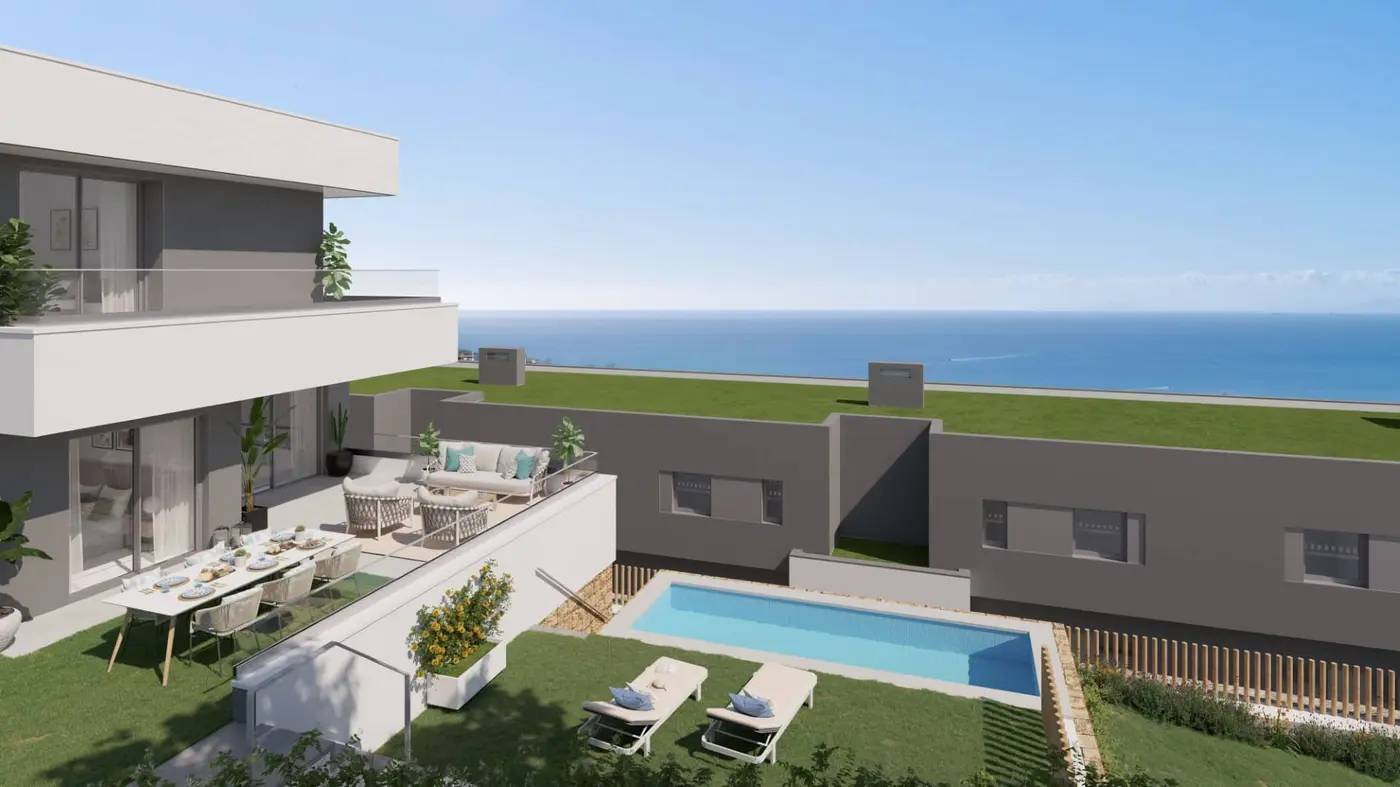 Apartamenty z widokiem na ocean i Skałę Gibraltaru w Manilva — Manilva, Hiszpania (zdjęcie 7 z 10)