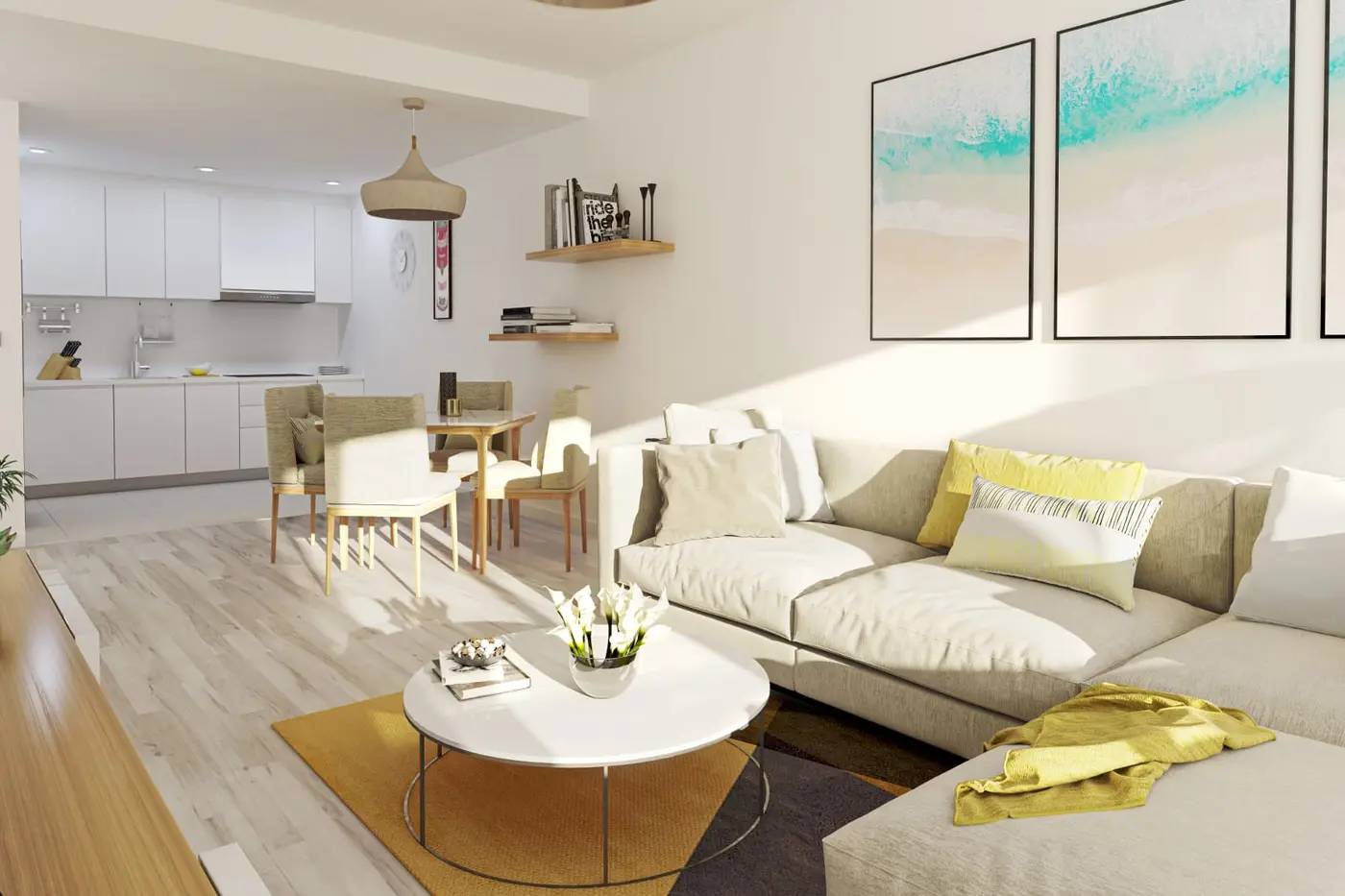 Nowoczesne apartamenty w centrum Malági z basenem na dachu — Malaga, Hiszpania (zdjęcie 3 z 10)