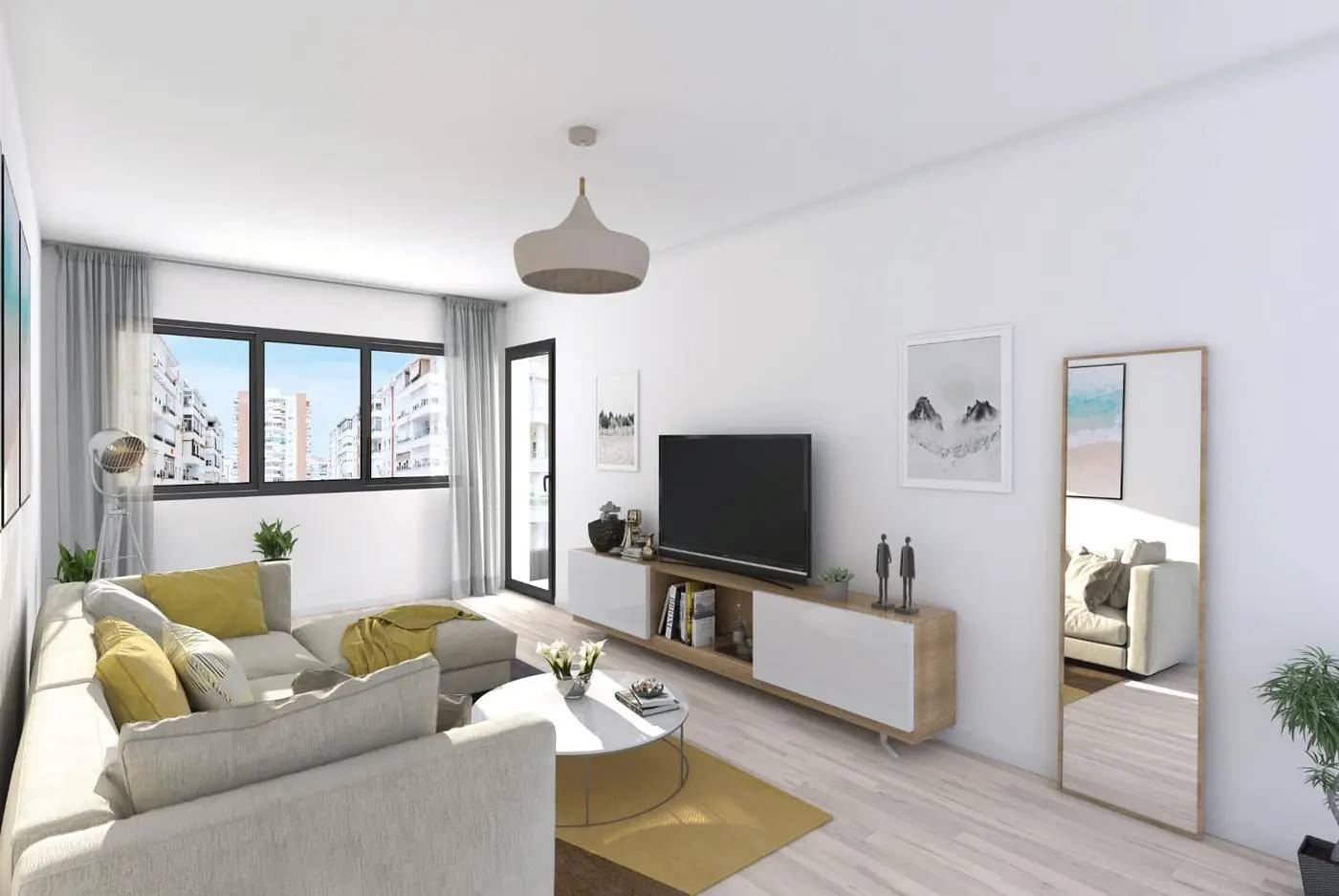 Nowoczesne apartamenty w centrum Malági z basenem na dachu — Malaga, Hiszpania (zdjęcie 5 z 10)