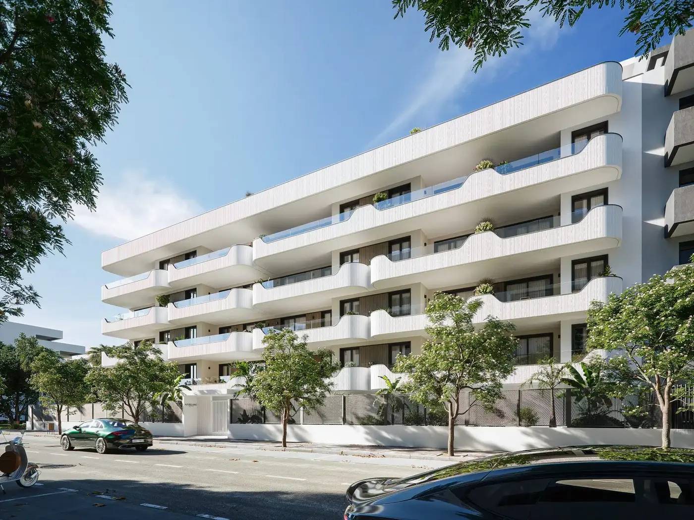 Nowoczesne apartamenty 100 m od morza w Torre del Mar — Torre del Mar, Hiszpania (zdjęcie 4 z 10)