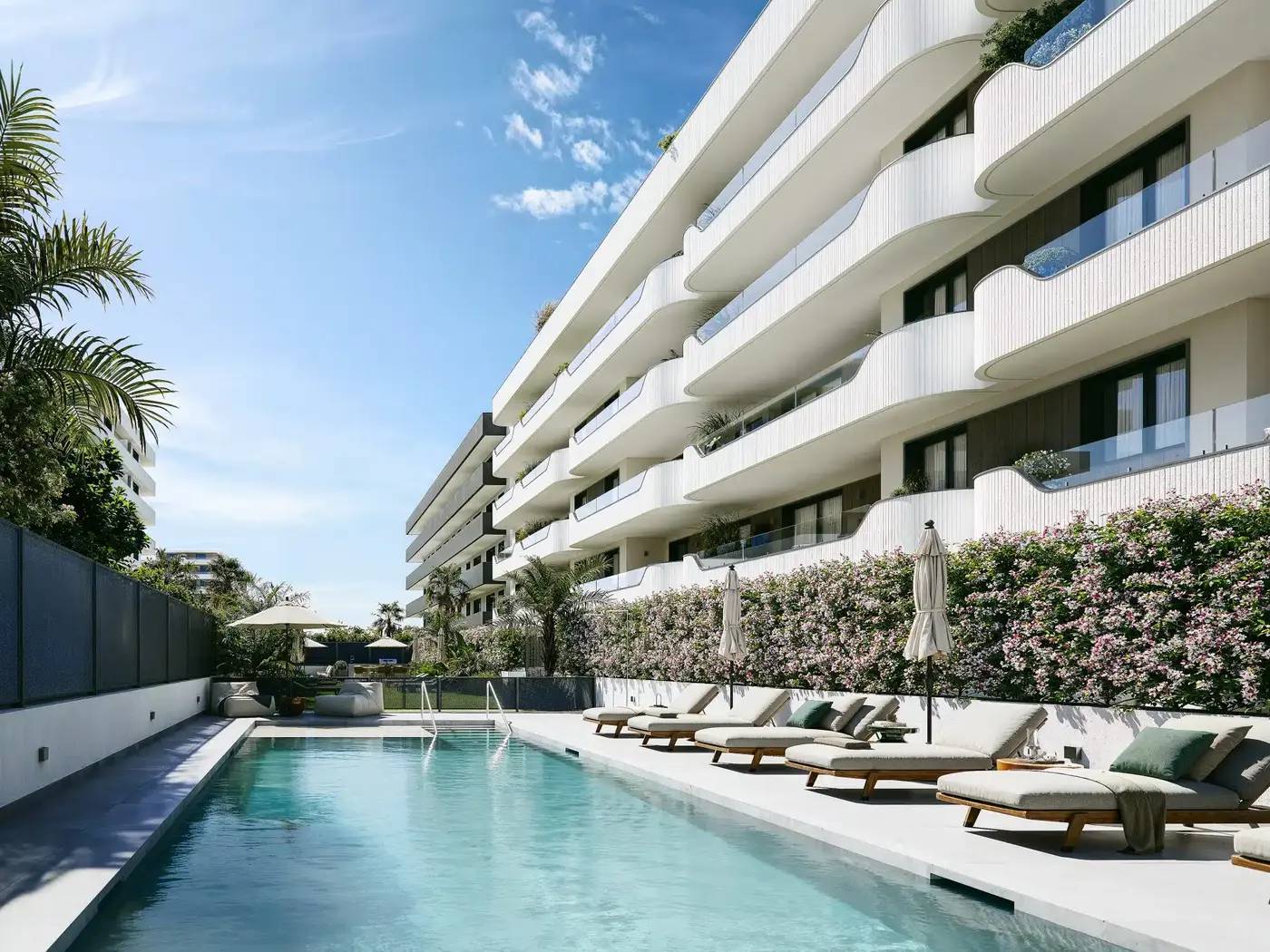 Nowoczesne apartamenty 100 m od morza w Torre del Mar — Torre del Mar, Hiszpania