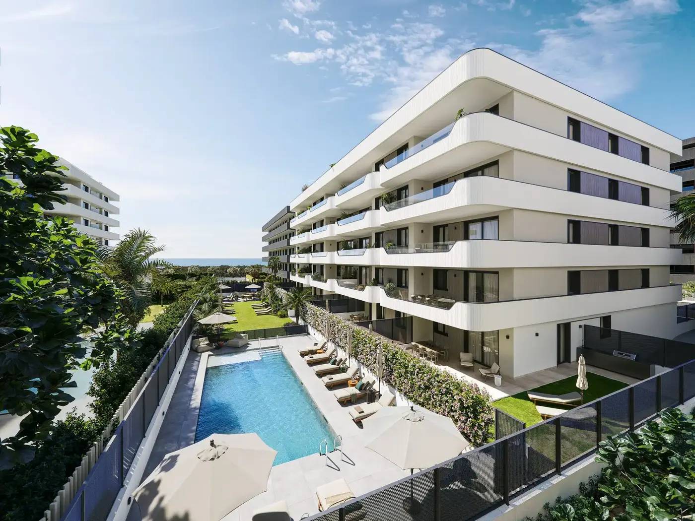 Nowoczesne apartamenty 100 m od morza w Torre del Mar — Torre del Mar, Hiszpania (zdjęcie 5 z 10)