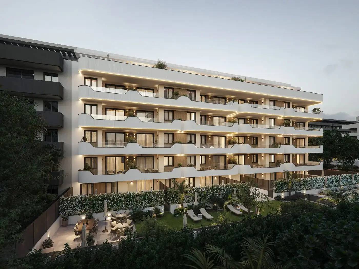 Nowoczesne apartamenty 100 m od morza w Torre del Mar — Torre del Mar, Hiszpania (zdjęcie 8 z 10)