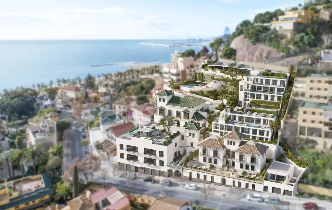 Ekskluzywne rezydencje w historycznych kamienicach El Limonar w Maladze — Malaga, Hiszpania (zdjęcie 4 z 10)