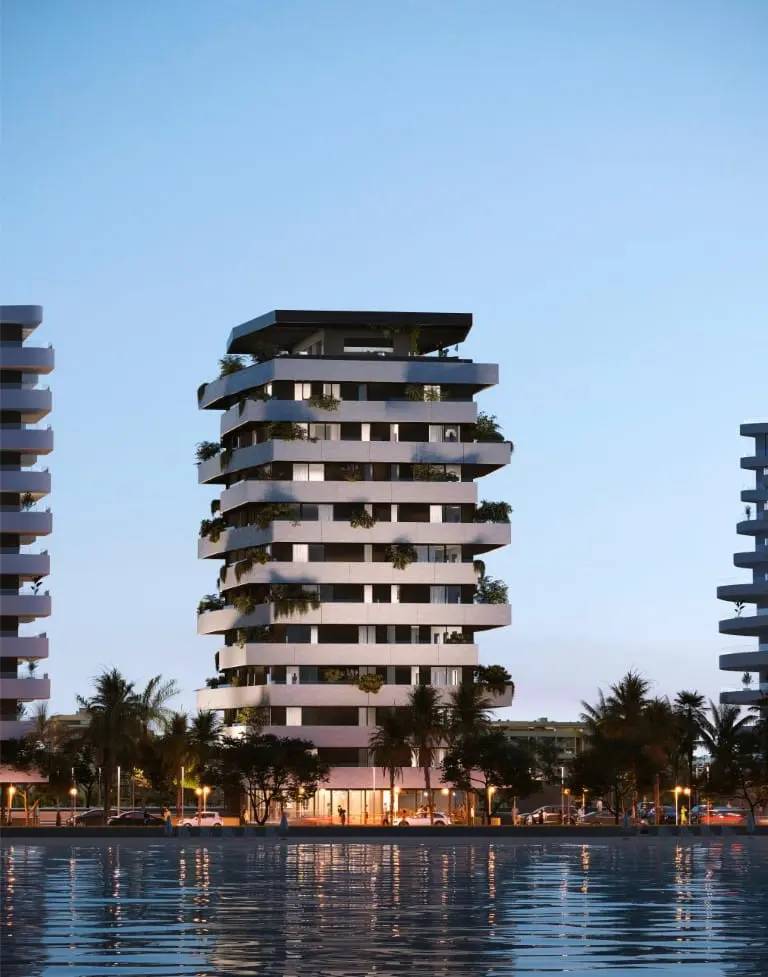 Luksusowe apartamenty i penthousy duplex na pierwszej linii morza w Maladze — Malaga, Hiszpania (zdjęcie 6 z 9)