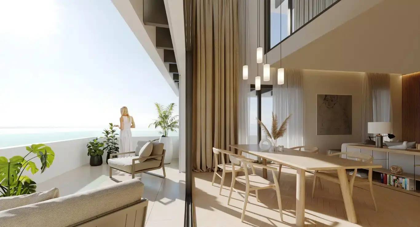 Luksusowe apartamenty i penthousy duplex na pierwszej linii morza w Maladze — Malaga, Hiszpania (zdjęcie 8 z 9)