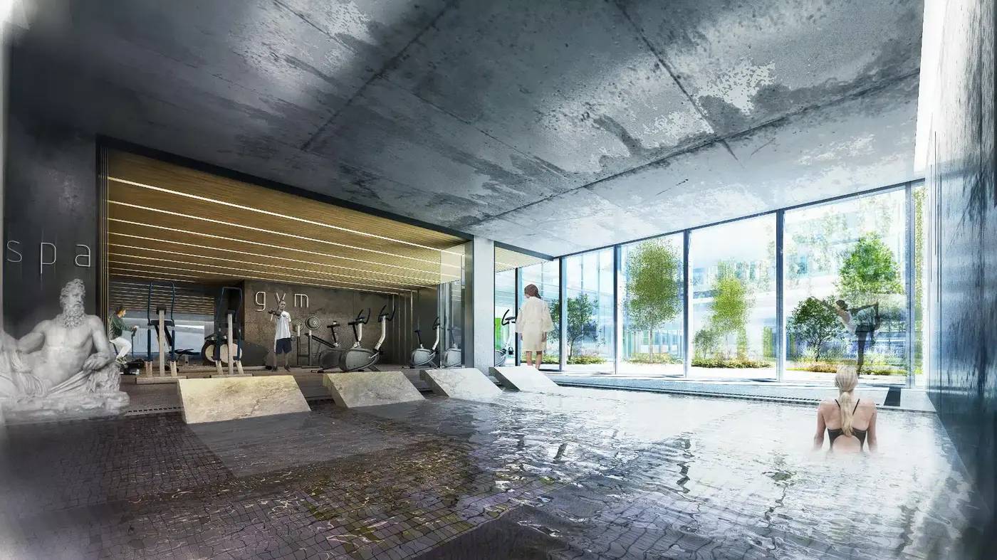Ikoniczne apartamenty w trzech wieżach na pierwszej linii morza w Maladze — Malaga, Hiszpania (zdjęcie 5 z 10)