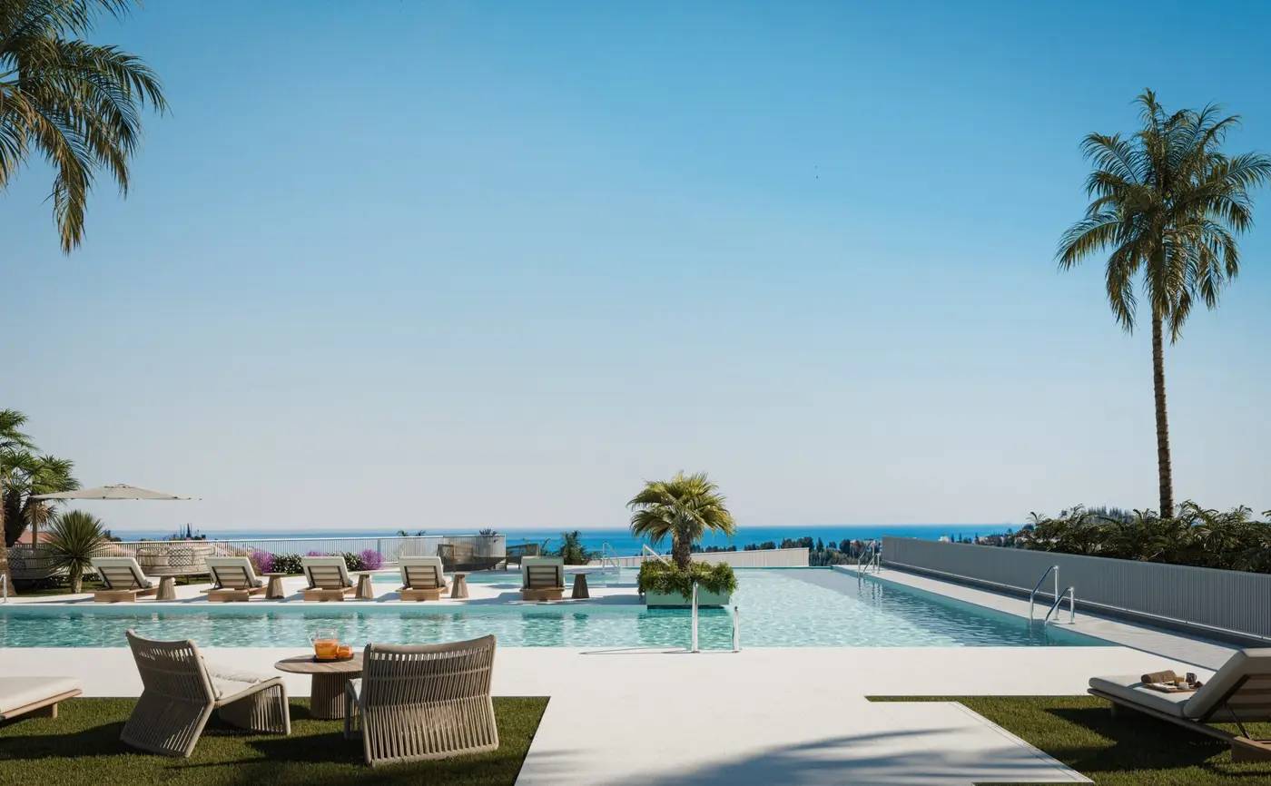 Apartamenty i penthousy z widokiem na morze w Mijas Costa — Mijas Costa, Hiszpania (zdjęcie 5 z 10)