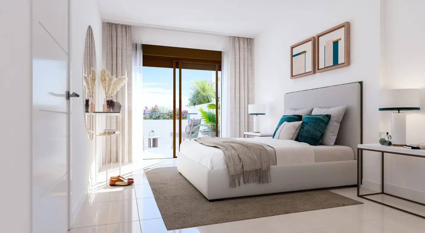Apartamenty i penthousy z widokiem na morze przy polu golfowym w Estepona — Estepona, Hiszpania (zdjęcie 9 z 10)