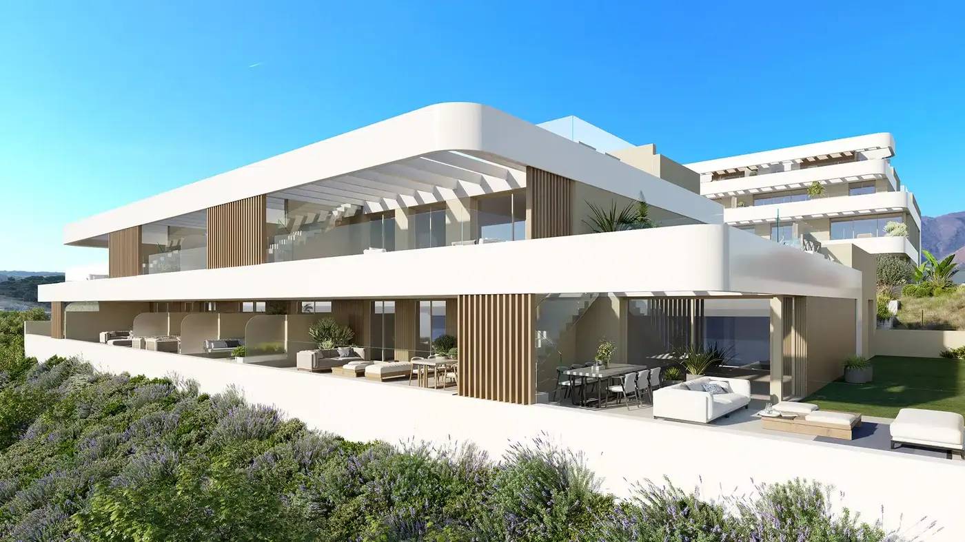 Kameralne apartamenty i penthousy z widokiem na morze w Estepona — Estepona, Hiszpania (zdjęcie 3 z 10)