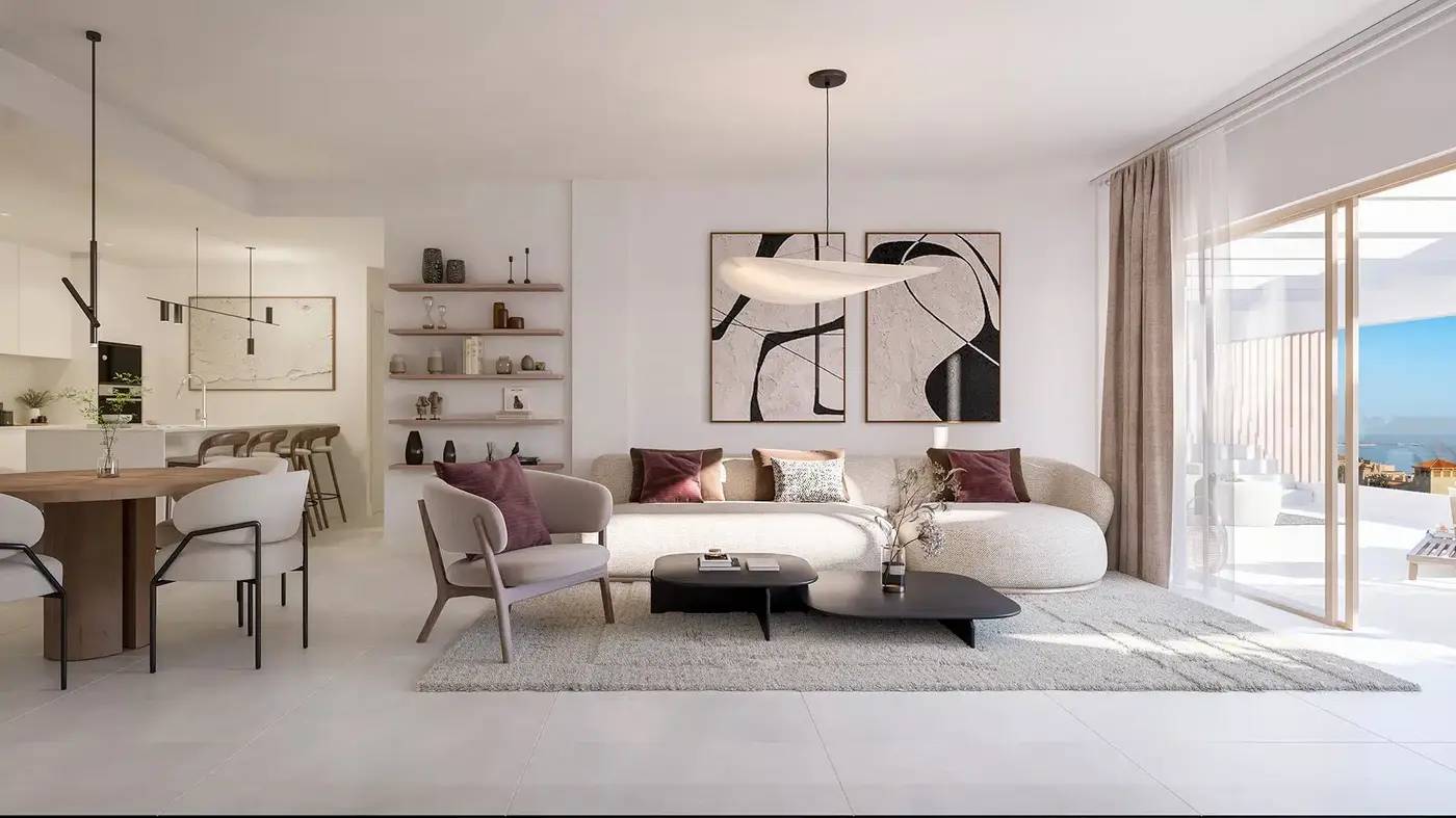 Kameralne apartamenty i penthousy z widokiem na morze w Estepona — Estepona, Hiszpania (zdjęcie 6 z 10)