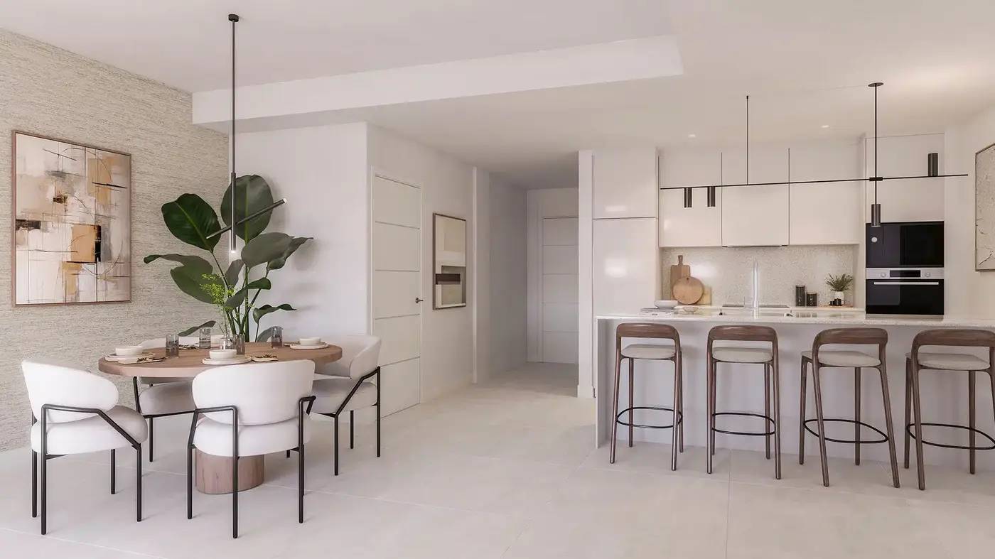 Kameralne apartamenty i penthousy z widokiem na morze w Estepona — Estepona, Hiszpania (zdjęcie 8 z 10)