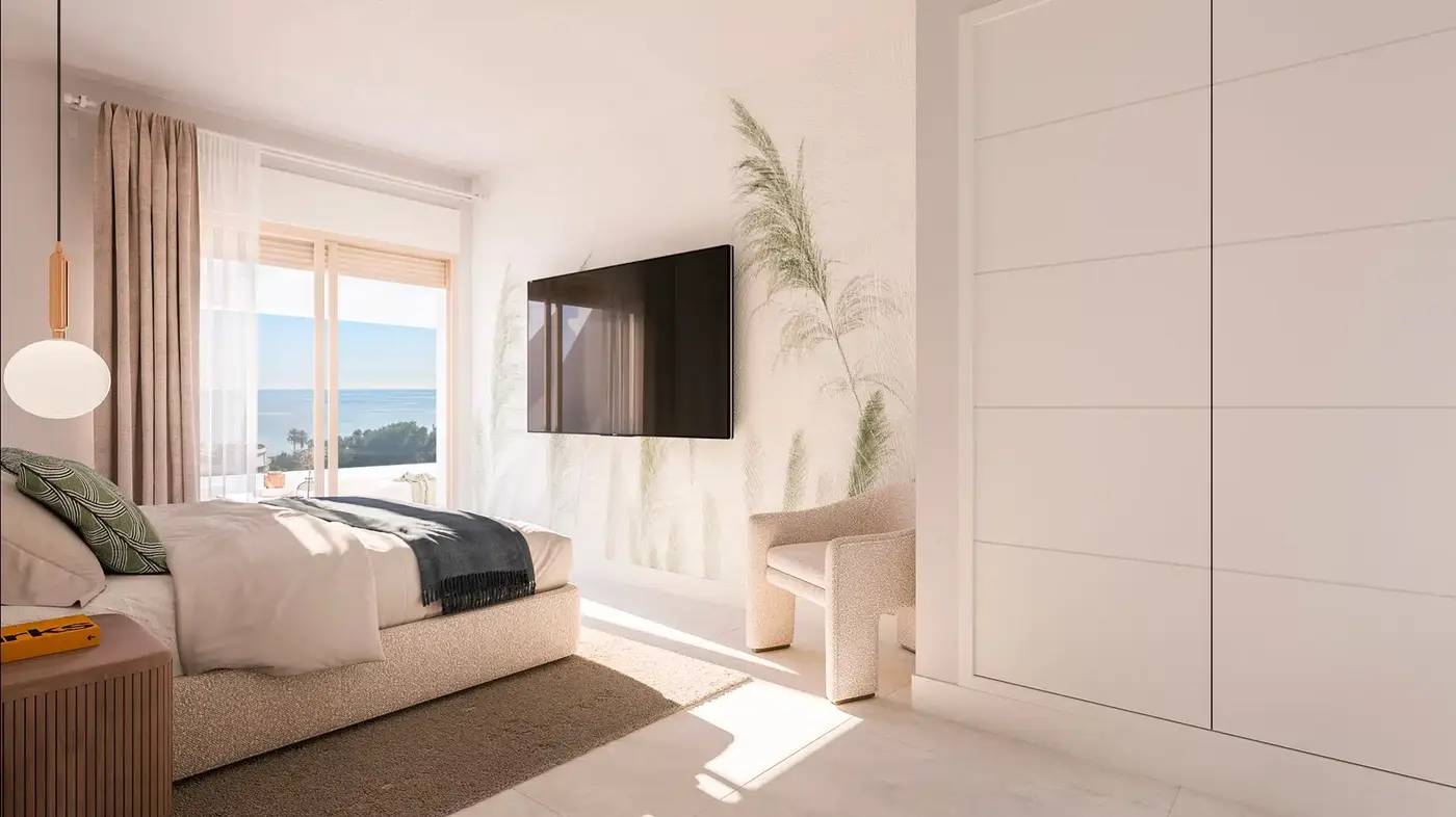Kameralne apartamenty i penthousy z widokiem na morze w Estepona — Estepona, Hiszpania (zdjęcie 9 z 10)