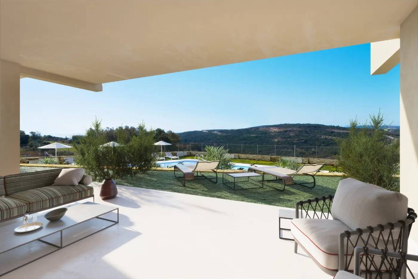 Apartamenty i penthousy z widokiem na pole golfowe w Estepona Golf — Estepona, Hiszpania (zdjęcie 13 z 25)
